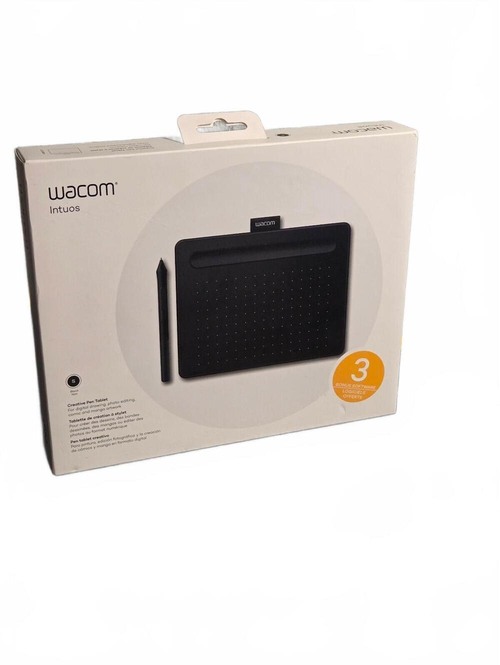 Wacom Intuos Small Creative Pen Tablet | Black CTL-4100 - Digital Drawing